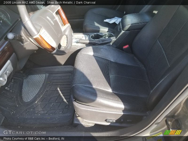 Silver Birch Metallic / Dark Charcoal 2008 Lincoln MKZ AWD Sedan