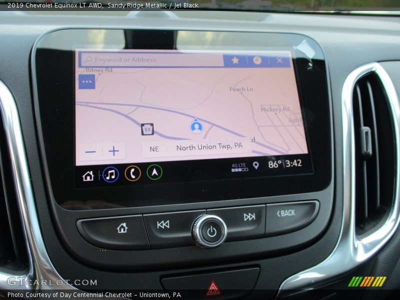 Sandy Ridge Metallic / Jet Black 2019 Chevrolet Equinox LT AWD