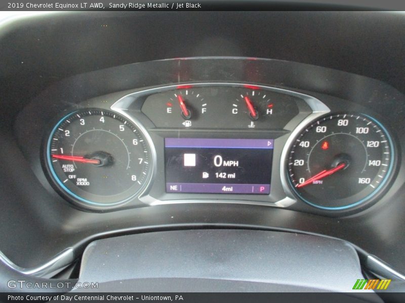 Sandy Ridge Metallic / Jet Black 2019 Chevrolet Equinox LT AWD