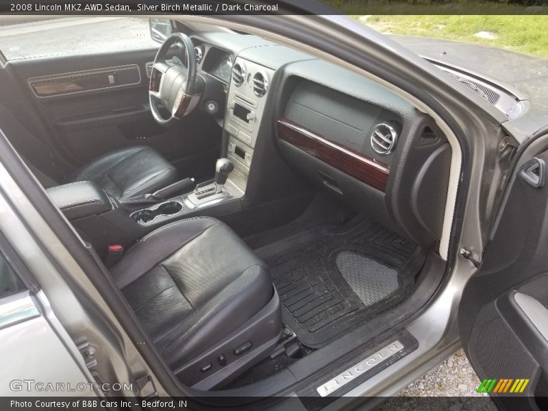 Silver Birch Metallic / Dark Charcoal 2008 Lincoln MKZ AWD Sedan