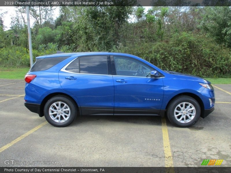 Kinetic Blue Metallic / Jet Black 2019 Chevrolet Equinox LT AWD