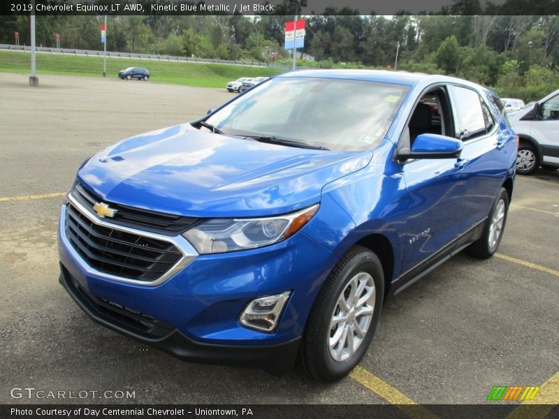 Kinetic Blue Metallic / Jet Black 2019 Chevrolet Equinox LT AWD