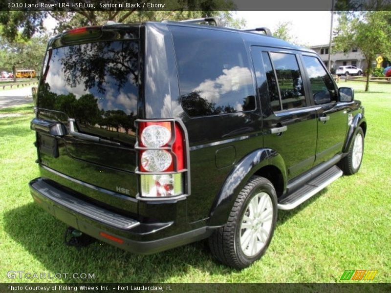 Santorini Black / Ebony 2010 Land Rover LR4 HSE Lux