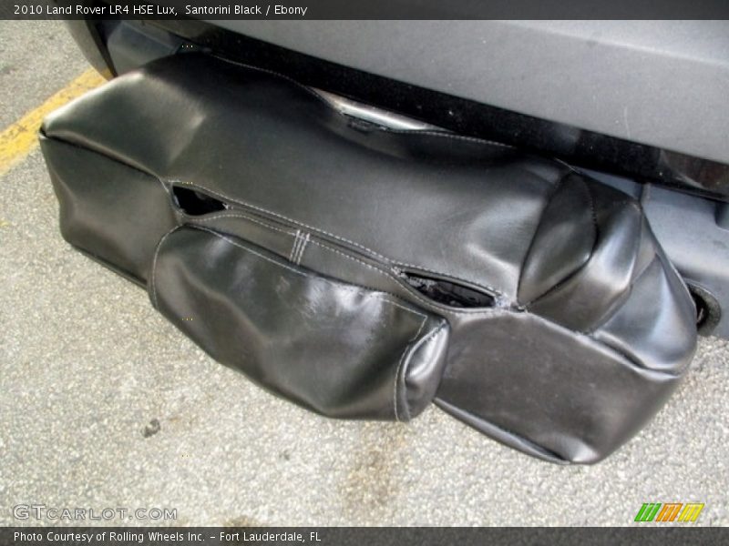 Santorini Black / Ebony 2010 Land Rover LR4 HSE Lux