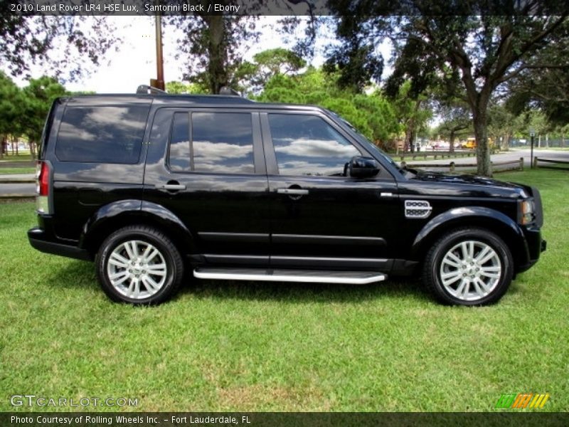 Santorini Black / Ebony 2010 Land Rover LR4 HSE Lux