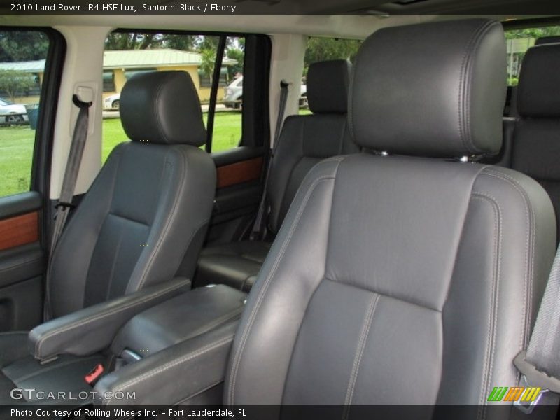 Santorini Black / Ebony 2010 Land Rover LR4 HSE Lux