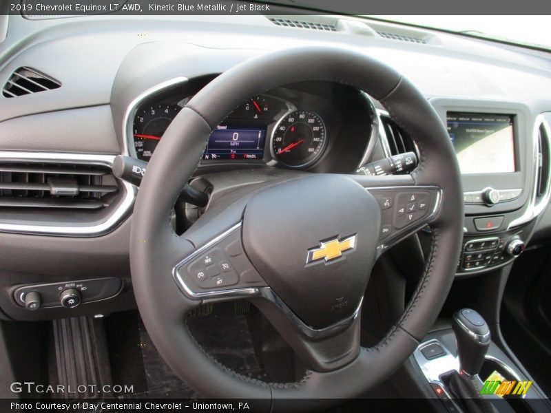 Kinetic Blue Metallic / Jet Black 2019 Chevrolet Equinox LT AWD