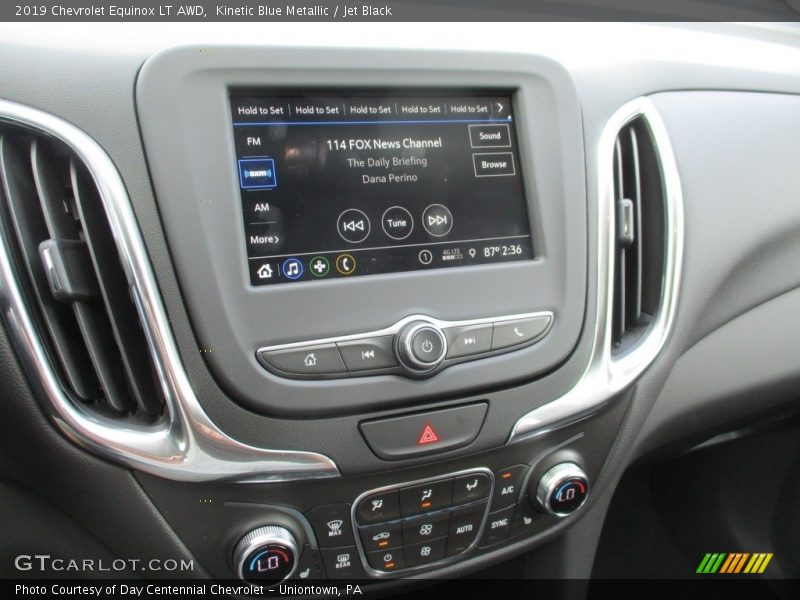 Kinetic Blue Metallic / Jet Black 2019 Chevrolet Equinox LT AWD