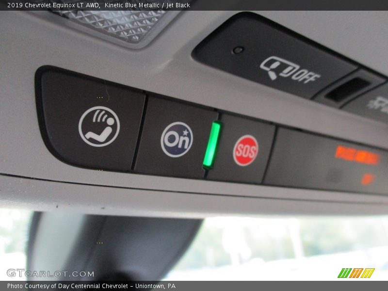 Kinetic Blue Metallic / Jet Black 2019 Chevrolet Equinox LT AWD