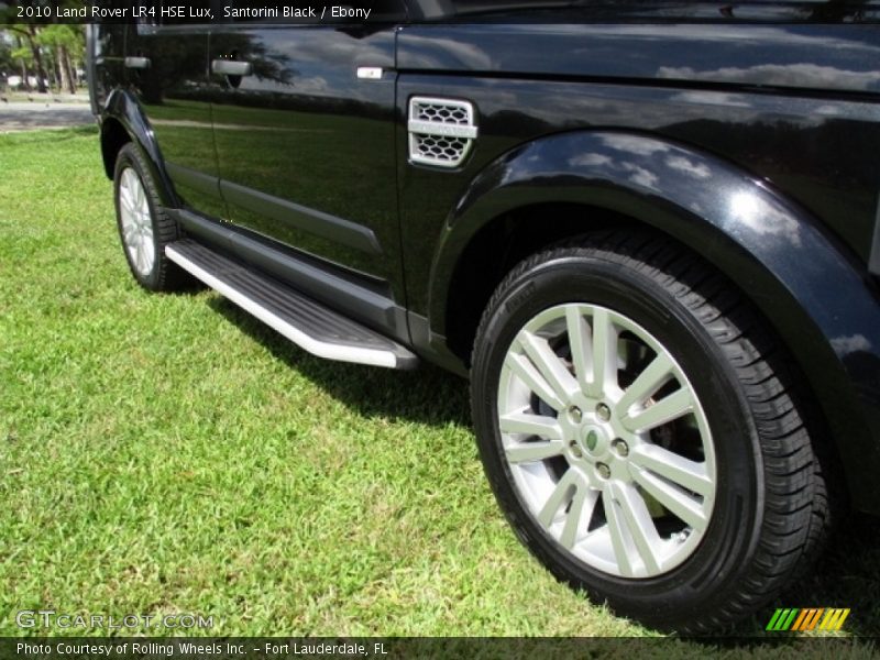 Santorini Black / Ebony 2010 Land Rover LR4 HSE Lux
