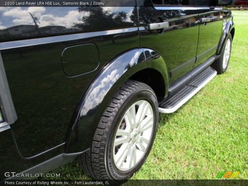 Santorini Black / Ebony 2010 Land Rover LR4 HSE Lux