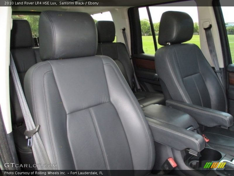 Santorini Black / Ebony 2010 Land Rover LR4 HSE Lux