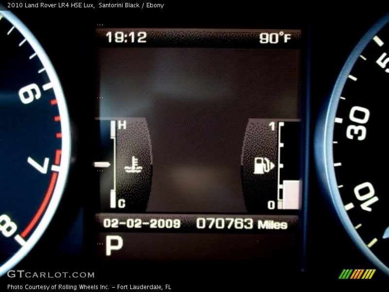 Santorini Black / Ebony 2010 Land Rover LR4 HSE Lux