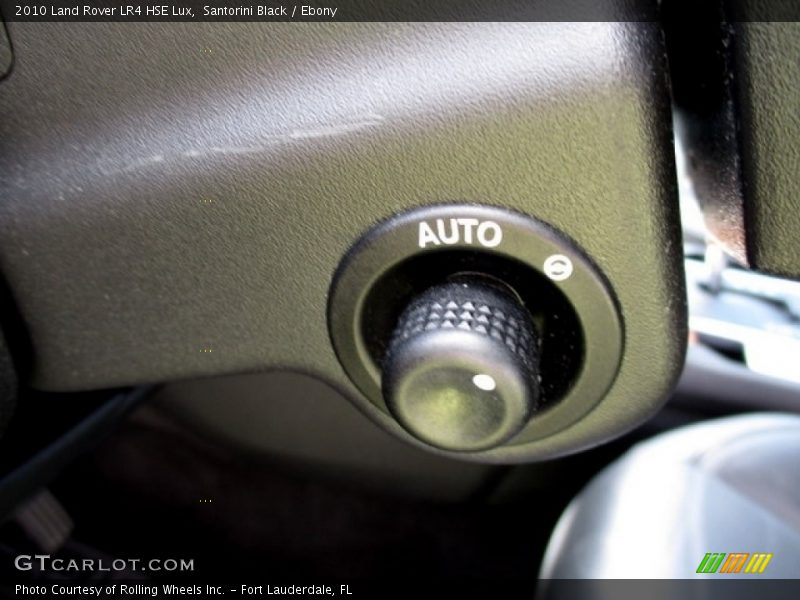Santorini Black / Ebony 2010 Land Rover LR4 HSE Lux