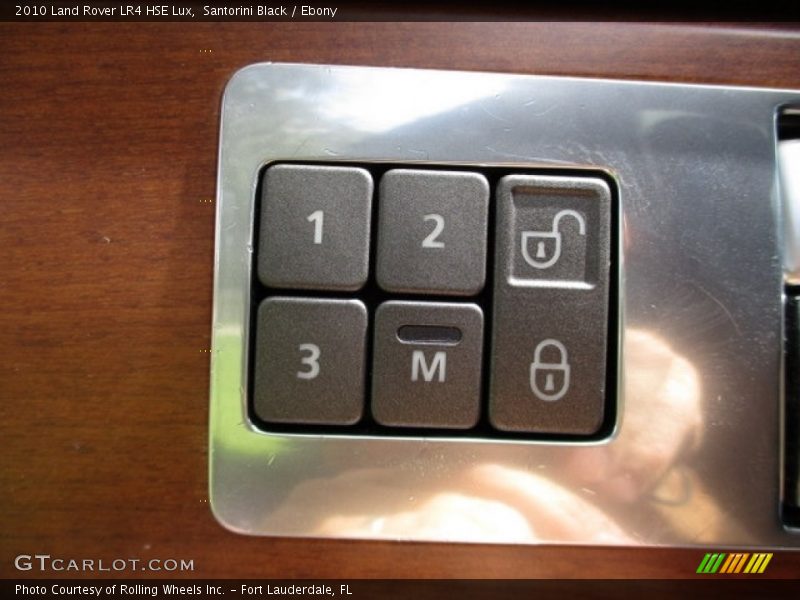 Santorini Black / Ebony 2010 Land Rover LR4 HSE Lux