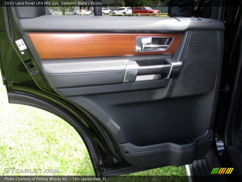Santorini Black / Ebony 2010 Land Rover LR4 HSE Lux