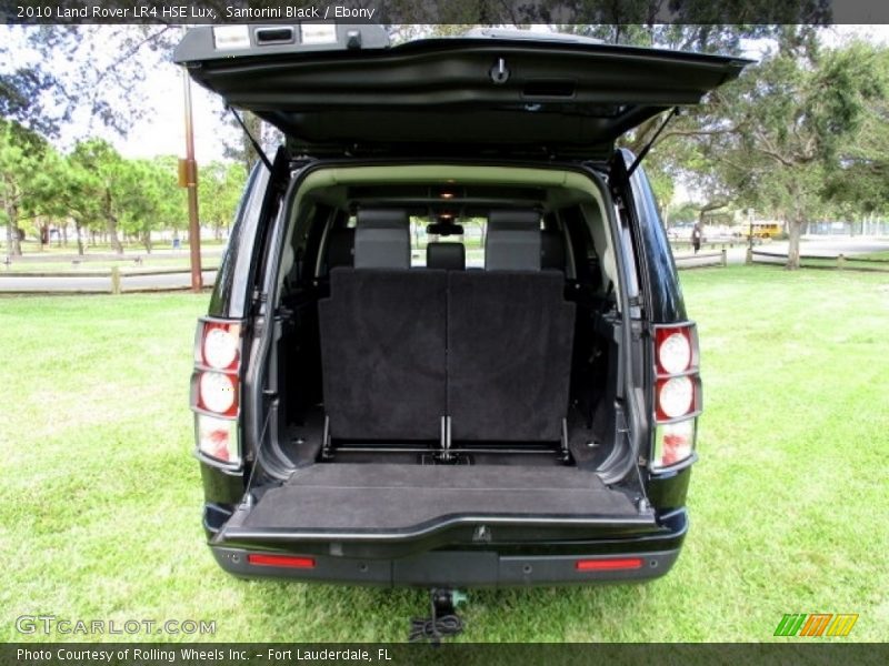 Santorini Black / Ebony 2010 Land Rover LR4 HSE Lux