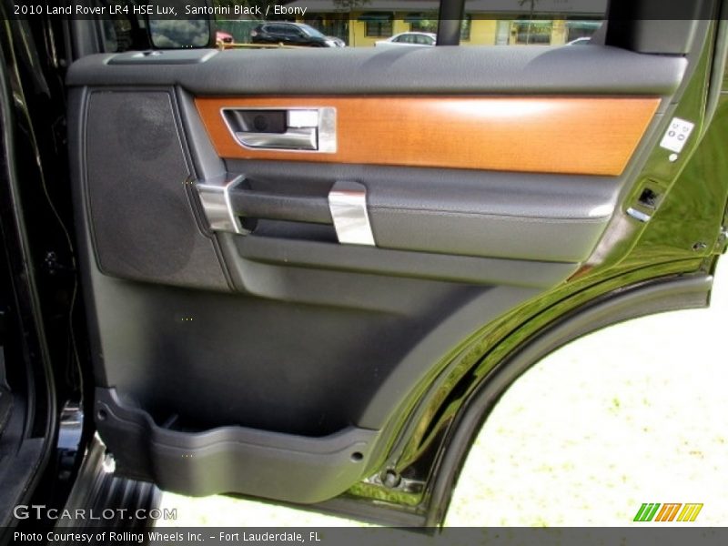 Santorini Black / Ebony 2010 Land Rover LR4 HSE Lux