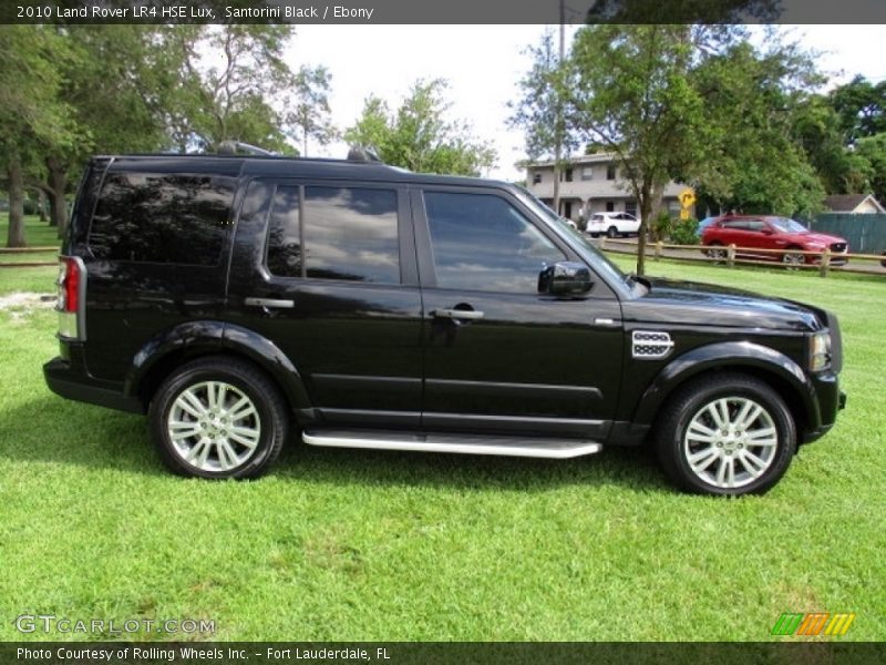 Santorini Black / Ebony 2010 Land Rover LR4 HSE Lux