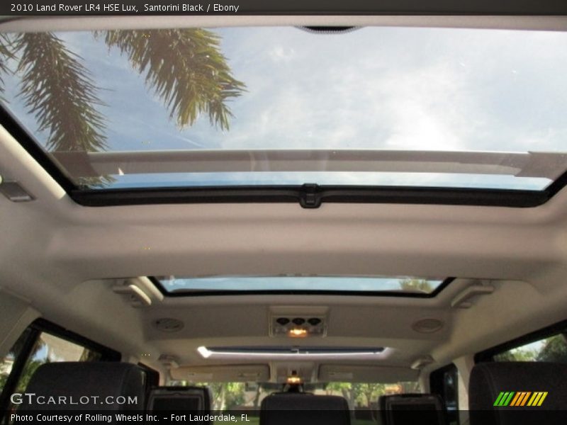 Santorini Black / Ebony 2010 Land Rover LR4 HSE Lux