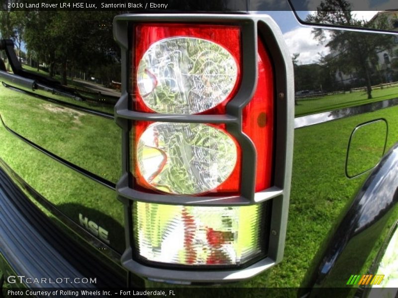 Santorini Black / Ebony 2010 Land Rover LR4 HSE Lux