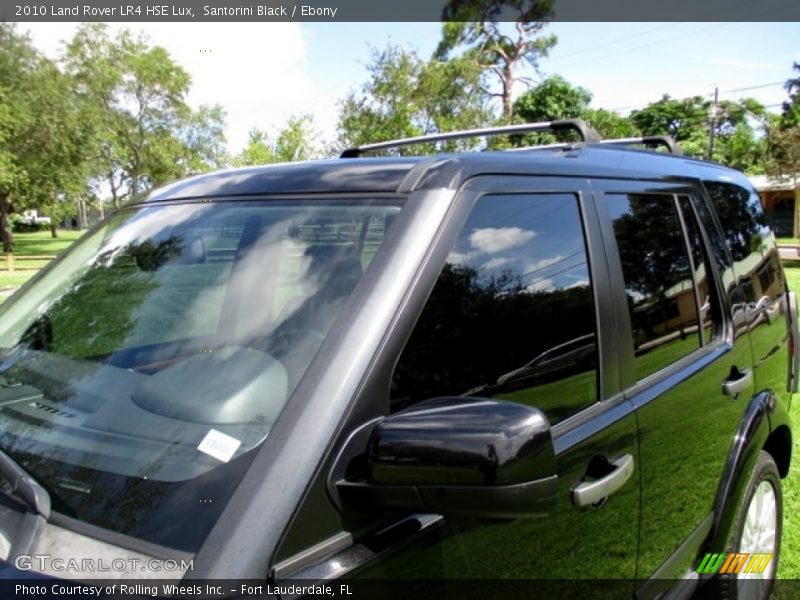 Santorini Black / Ebony 2010 Land Rover LR4 HSE Lux