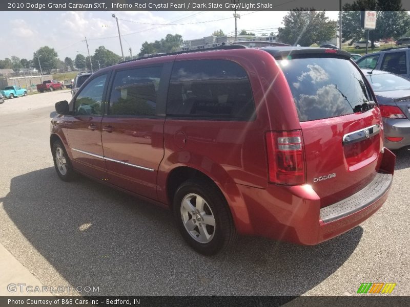 Inferno Red Crystal Pearl / Dark Slate Gray/Light Shale 2010 Dodge Grand Caravan SXT