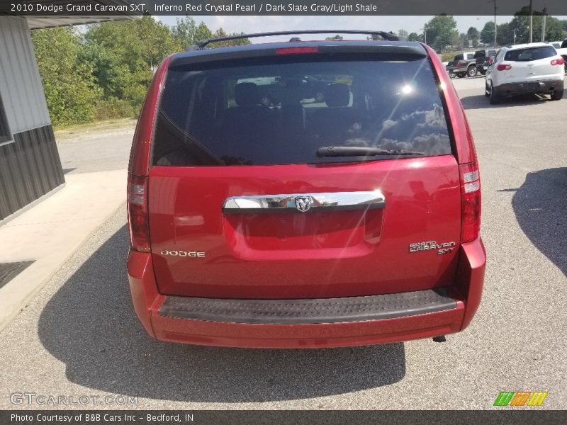 Inferno Red Crystal Pearl / Dark Slate Gray/Light Shale 2010 Dodge Grand Caravan SXT