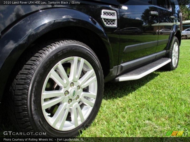 Santorini Black / Ebony 2010 Land Rover LR4 HSE Lux