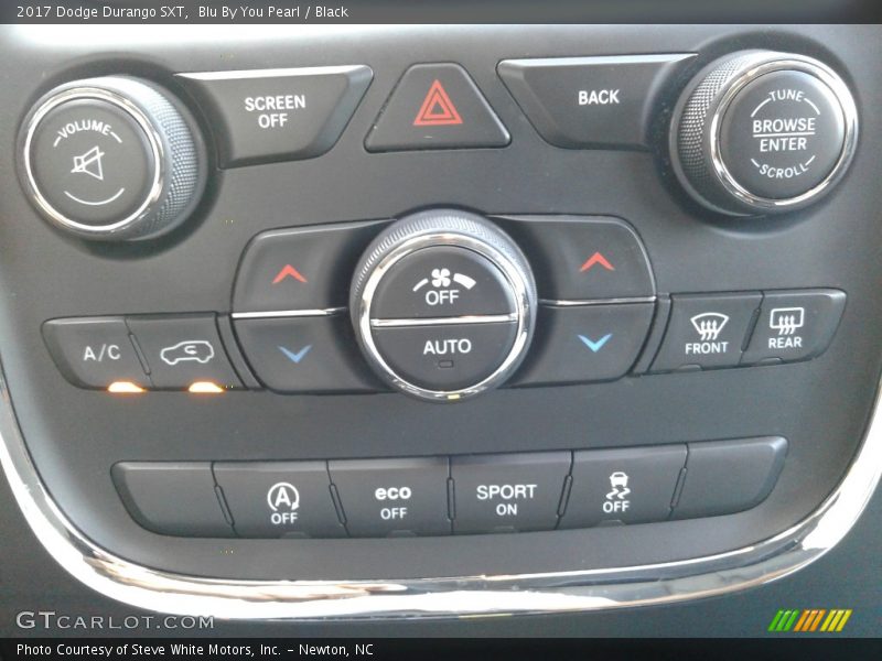 Blu By You Pearl / Black 2017 Dodge Durango SXT