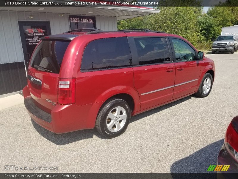 Inferno Red Crystal Pearl / Dark Slate Gray/Light Shale 2010 Dodge Grand Caravan SXT