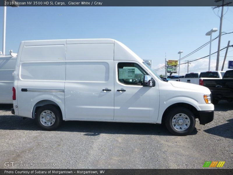 Glacier White / Gray 2018 Nissan NV 3500 HD SL Cargo