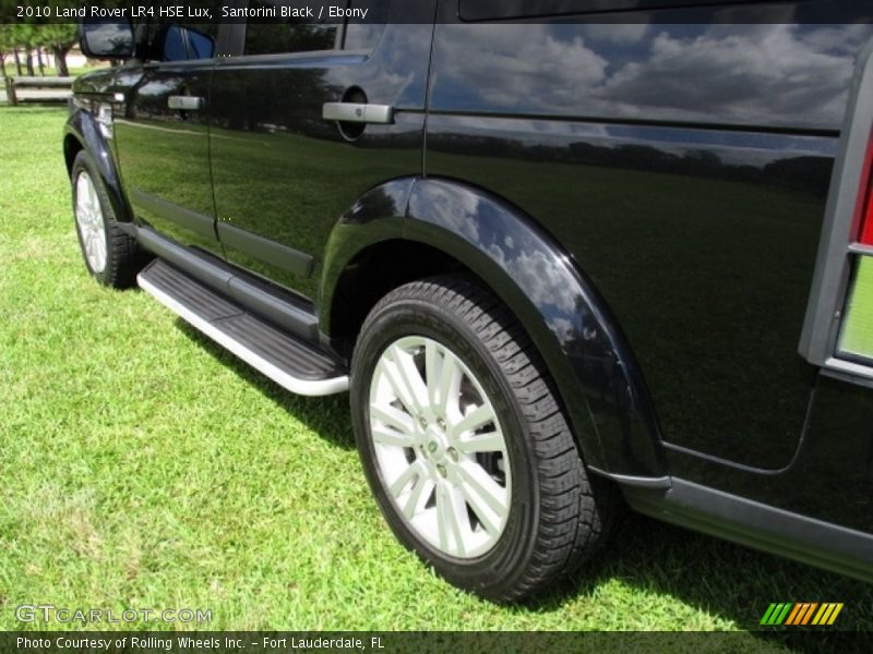 Santorini Black / Ebony 2010 Land Rover LR4 HSE Lux
