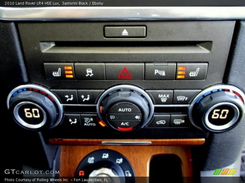 Santorini Black / Ebony 2010 Land Rover LR4 HSE Lux