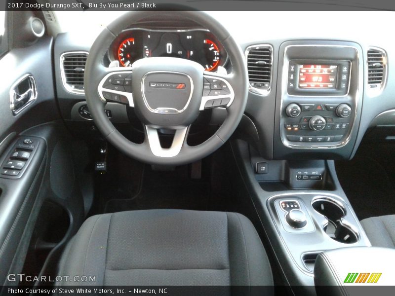Blu By You Pearl / Black 2017 Dodge Durango SXT