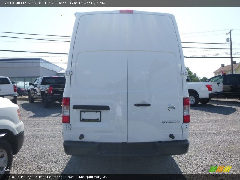 Glacier White / Gray 2018 Nissan NV 3500 HD SL Cargo