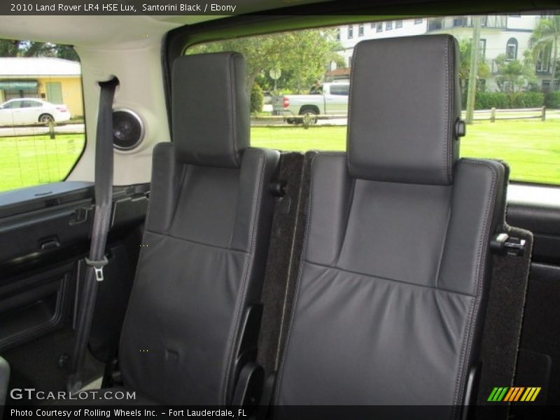 Santorini Black / Ebony 2010 Land Rover LR4 HSE Lux