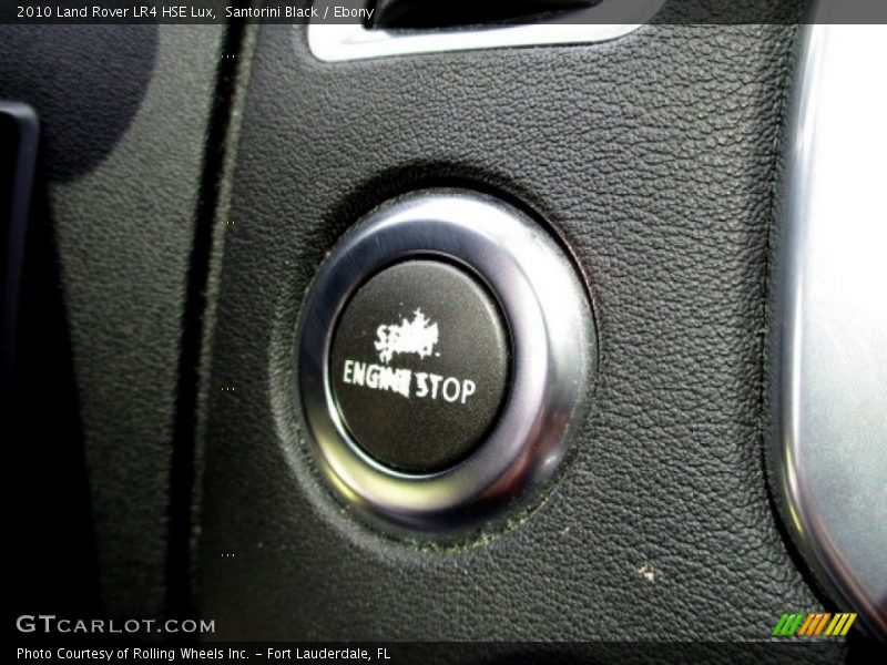 Santorini Black / Ebony 2010 Land Rover LR4 HSE Lux