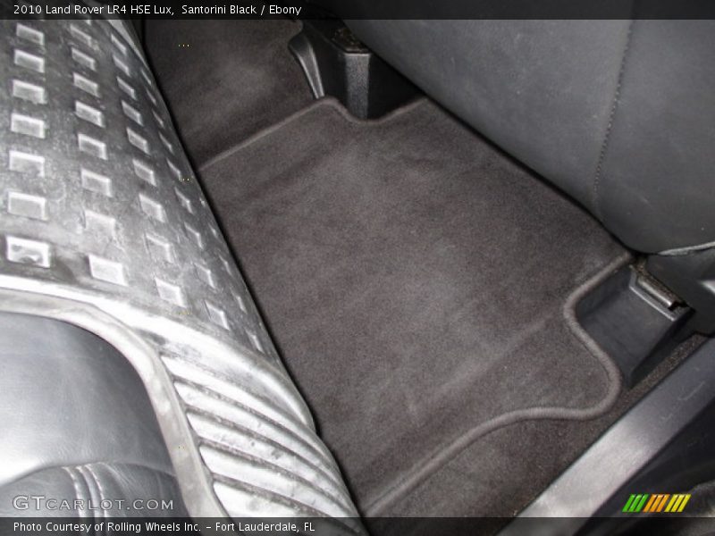 Santorini Black / Ebony 2010 Land Rover LR4 HSE Lux