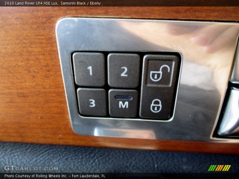 Santorini Black / Ebony 2010 Land Rover LR4 HSE Lux