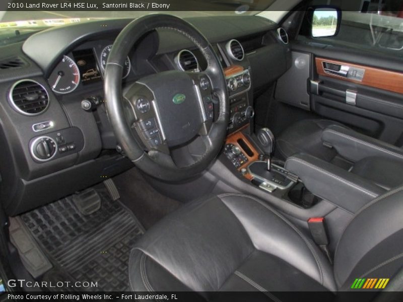 Santorini Black / Ebony 2010 Land Rover LR4 HSE Lux