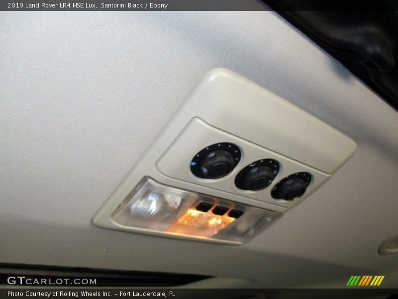 Santorini Black / Ebony 2010 Land Rover LR4 HSE Lux