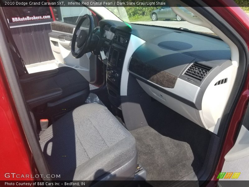 Inferno Red Crystal Pearl / Dark Slate Gray/Light Shale 2010 Dodge Grand Caravan SXT
