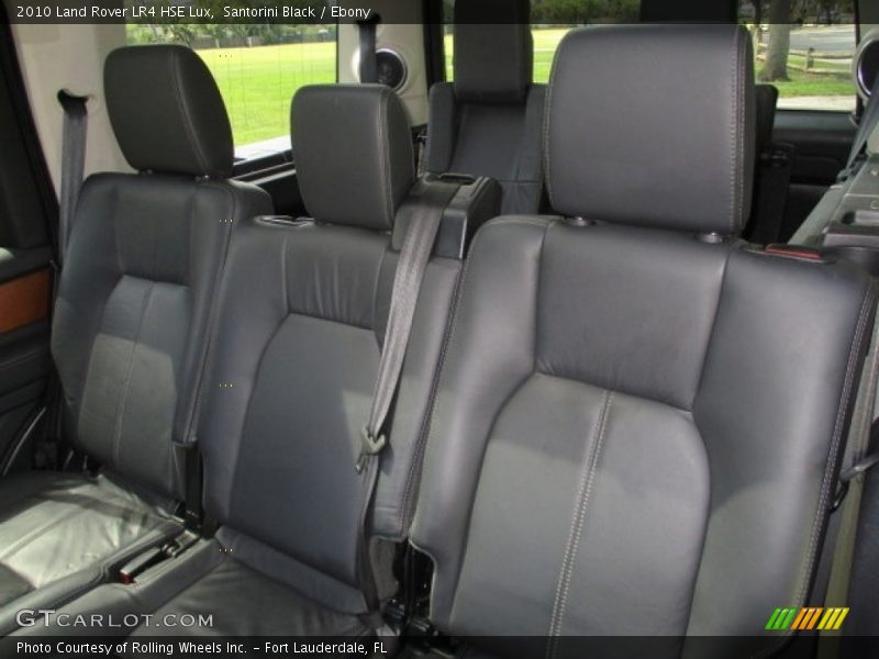 Santorini Black / Ebony 2010 Land Rover LR4 HSE Lux