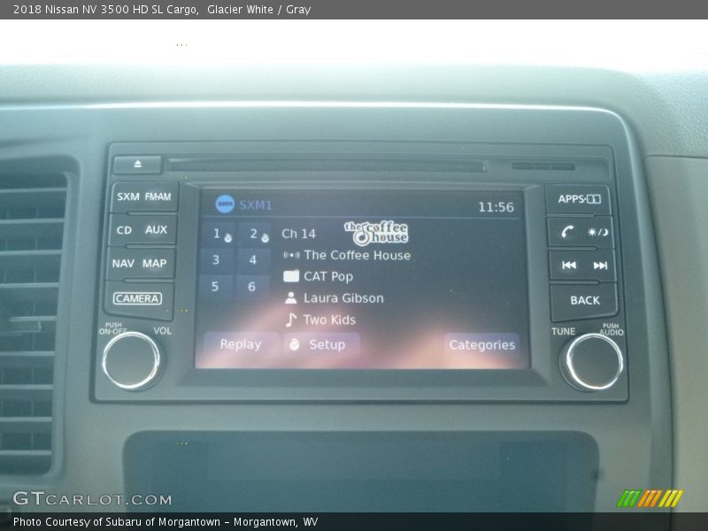 Glacier White / Gray 2018 Nissan NV 3500 HD SL Cargo
