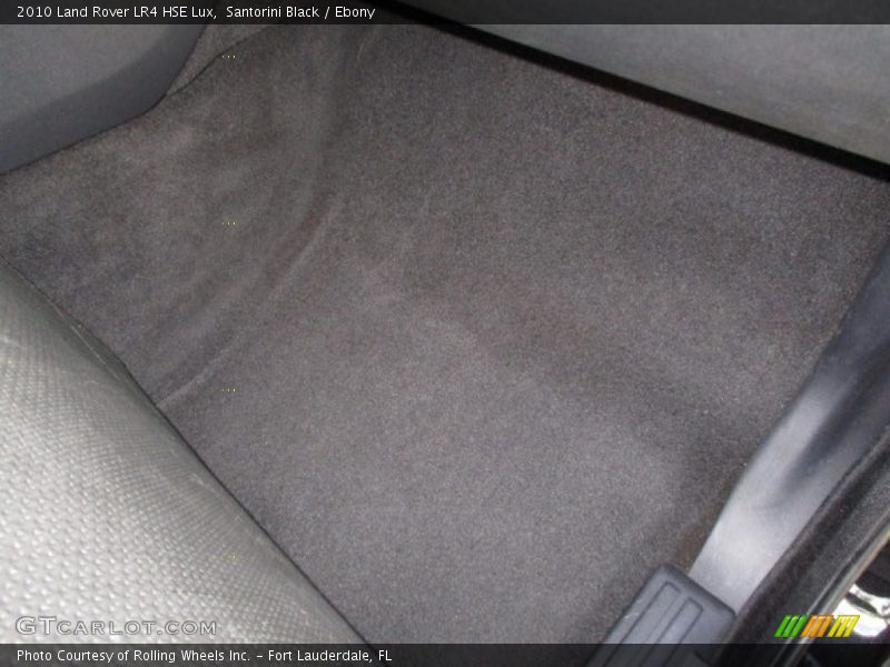 Santorini Black / Ebony 2010 Land Rover LR4 HSE Lux
