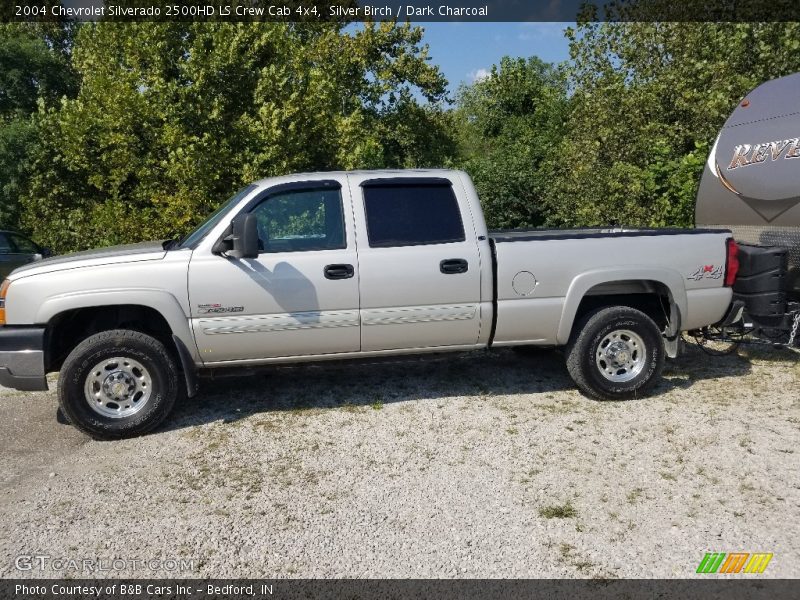 Silver Birch / Dark Charcoal 2004 Chevrolet Silverado 2500HD LS Crew Cab 4x4