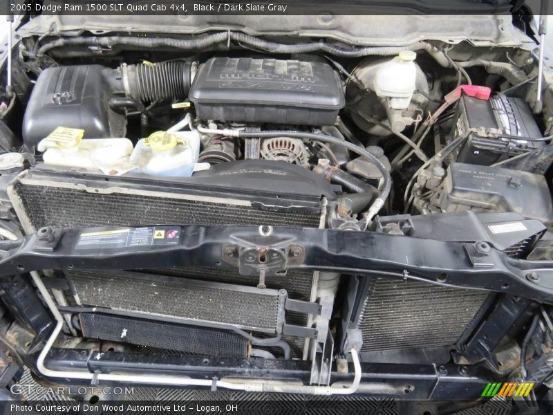 Black / Dark Slate Gray 2005 Dodge Ram 1500 SLT Quad Cab 4x4