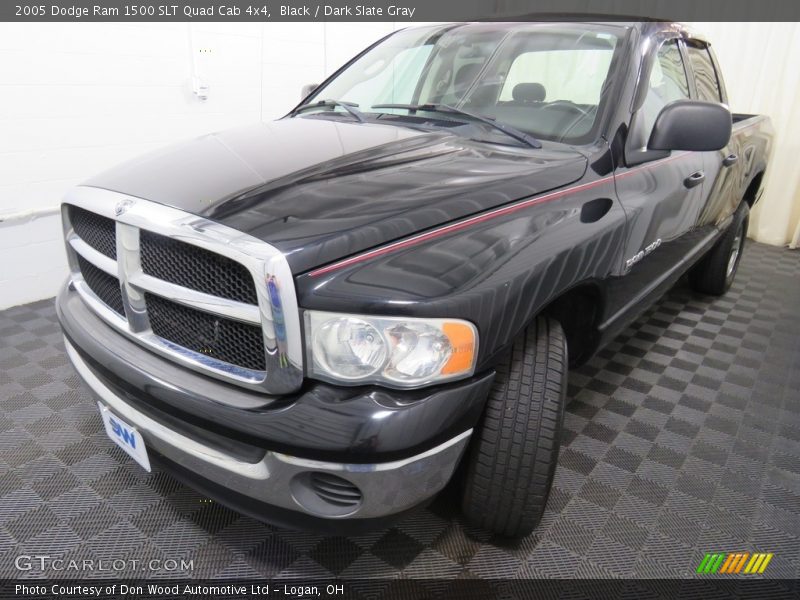 Black / Dark Slate Gray 2005 Dodge Ram 1500 SLT Quad Cab 4x4