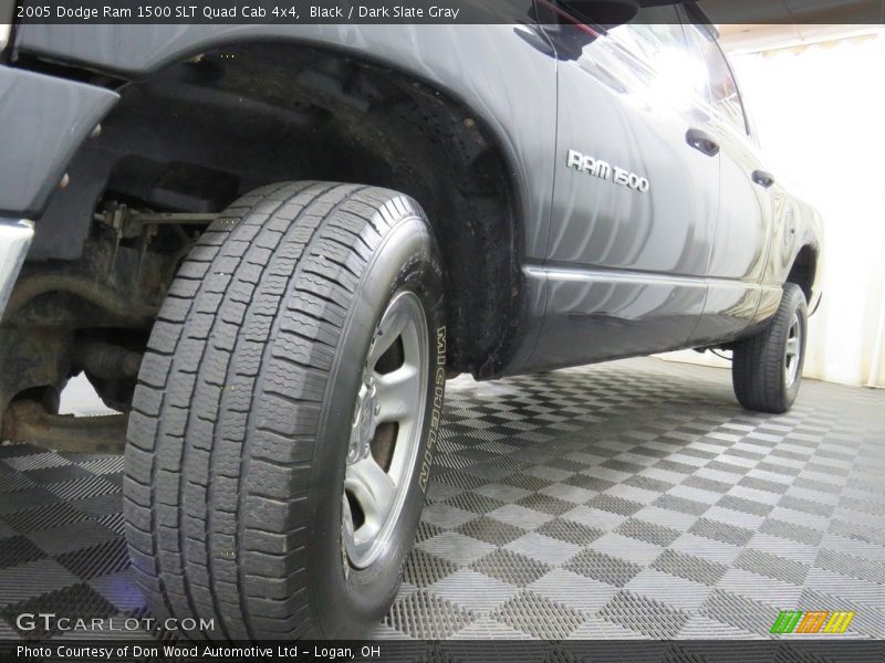Black / Dark Slate Gray 2005 Dodge Ram 1500 SLT Quad Cab 4x4